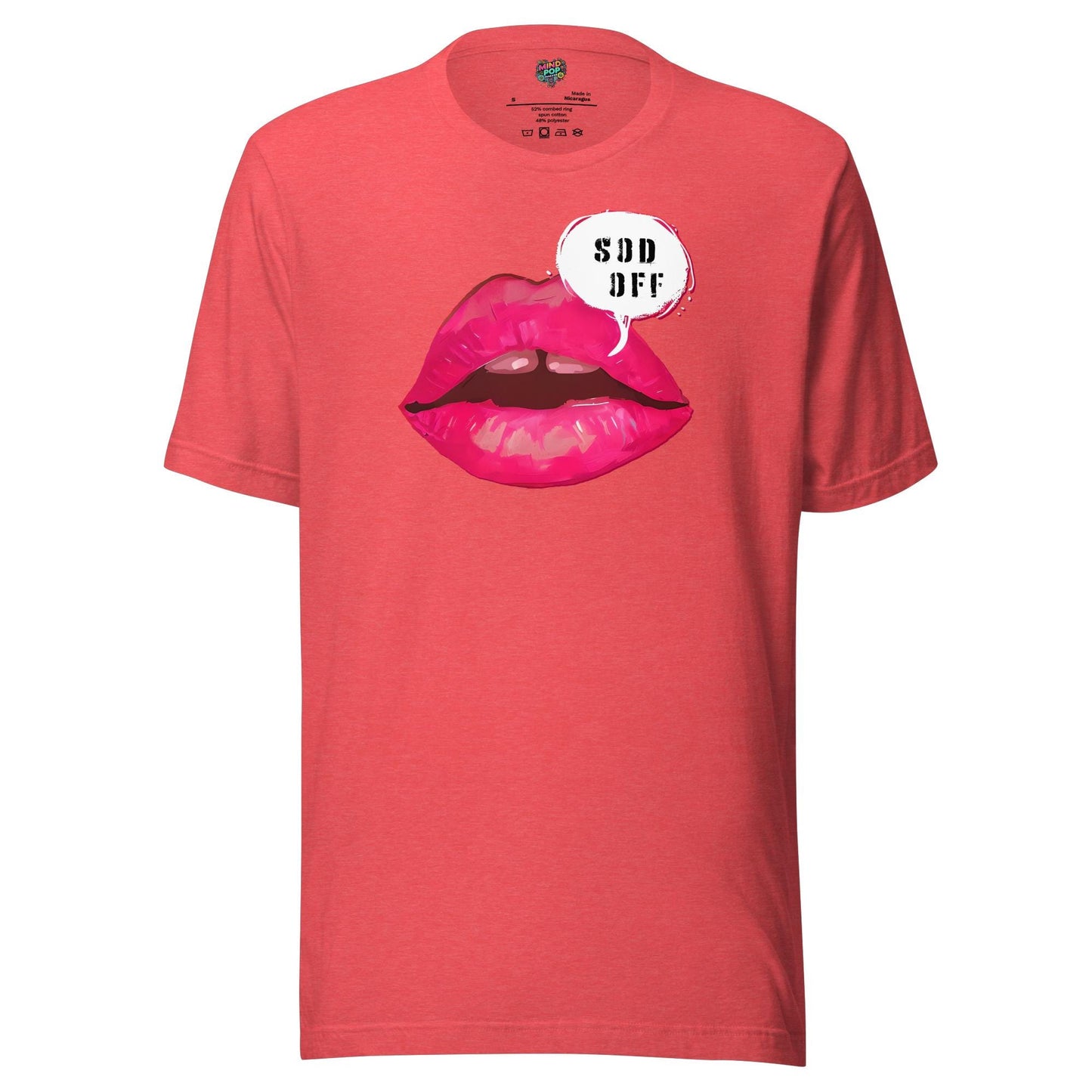 Sod Off Bold Lip Graphic Shirt