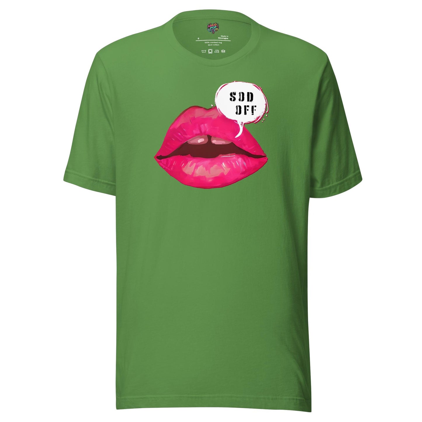 Sod Off Bold Lip Graphic Shirt