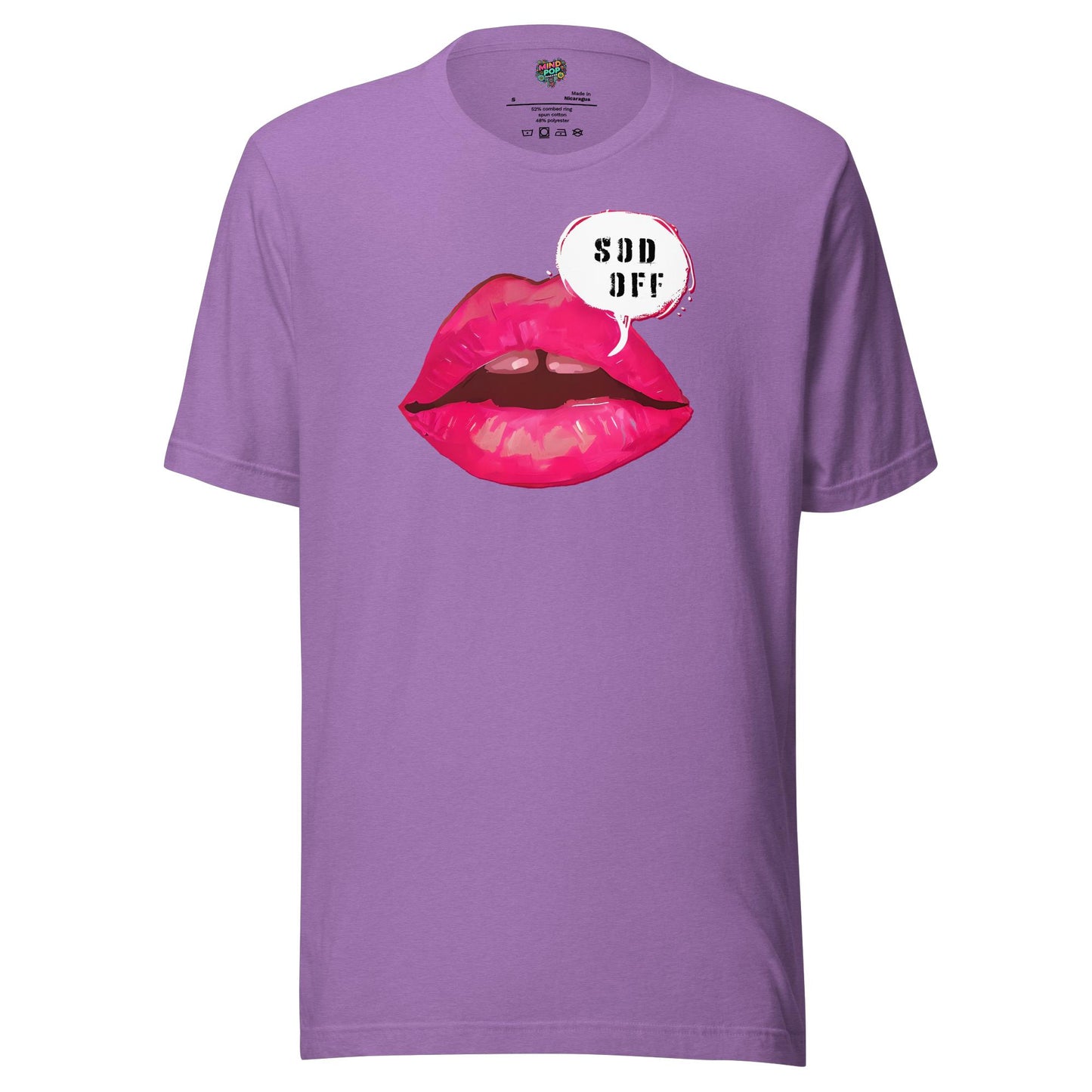 Sod Off Bold Lip Graphic Shirt