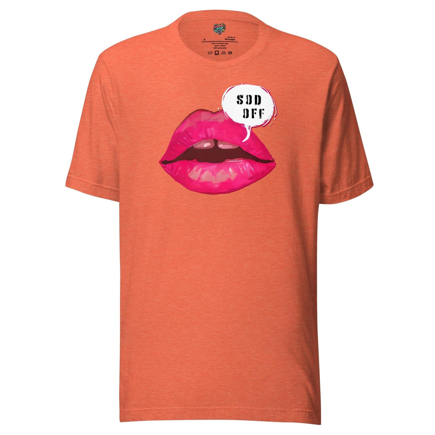 Sod Off Bold Lip Graphic Shirt