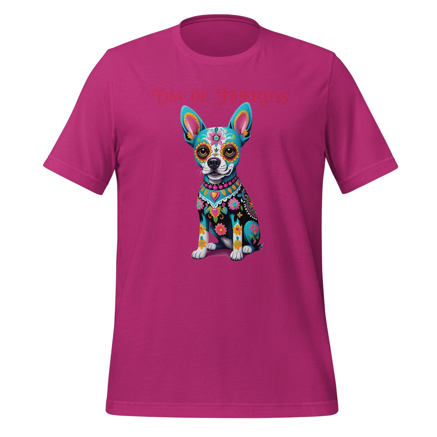 Dia de los Muertos Dog Shirt: Sugar Skull Graphic Tee