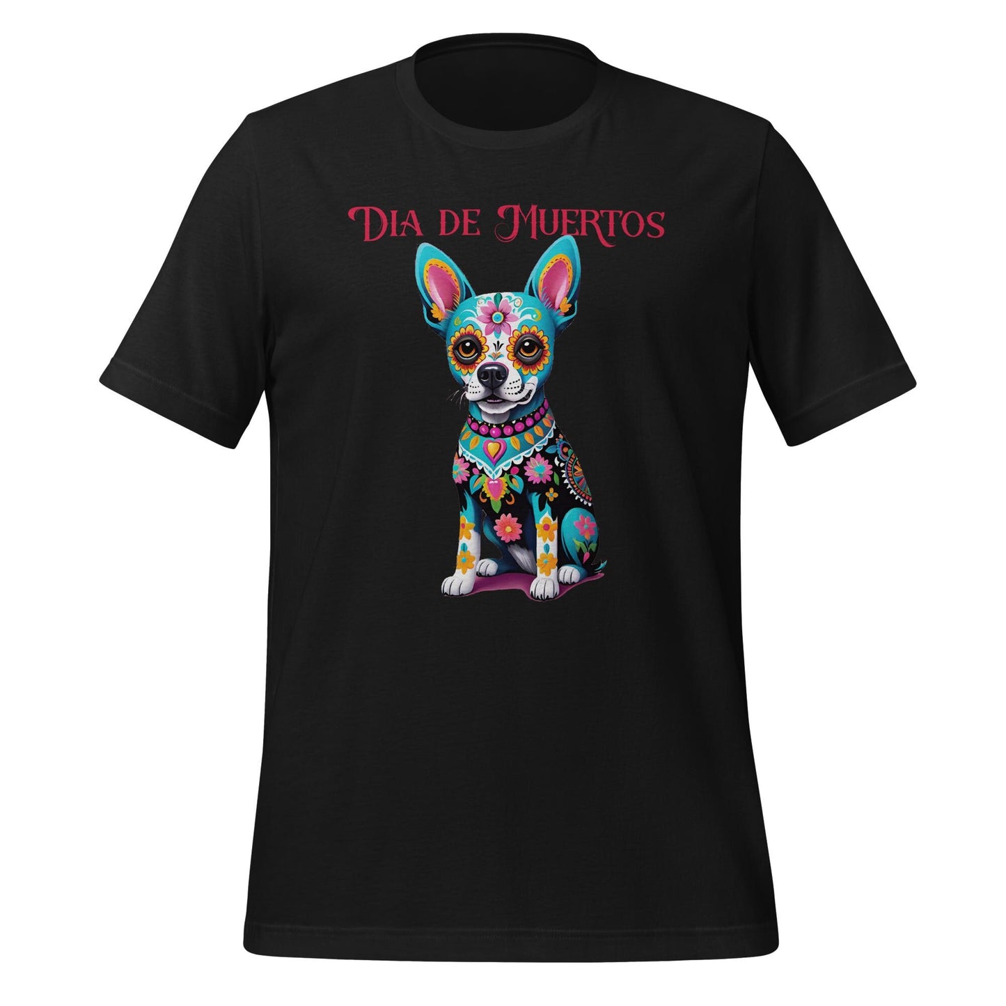 Dia de los Muertos Dog Shirt: Sugar Skull Graphic Tee