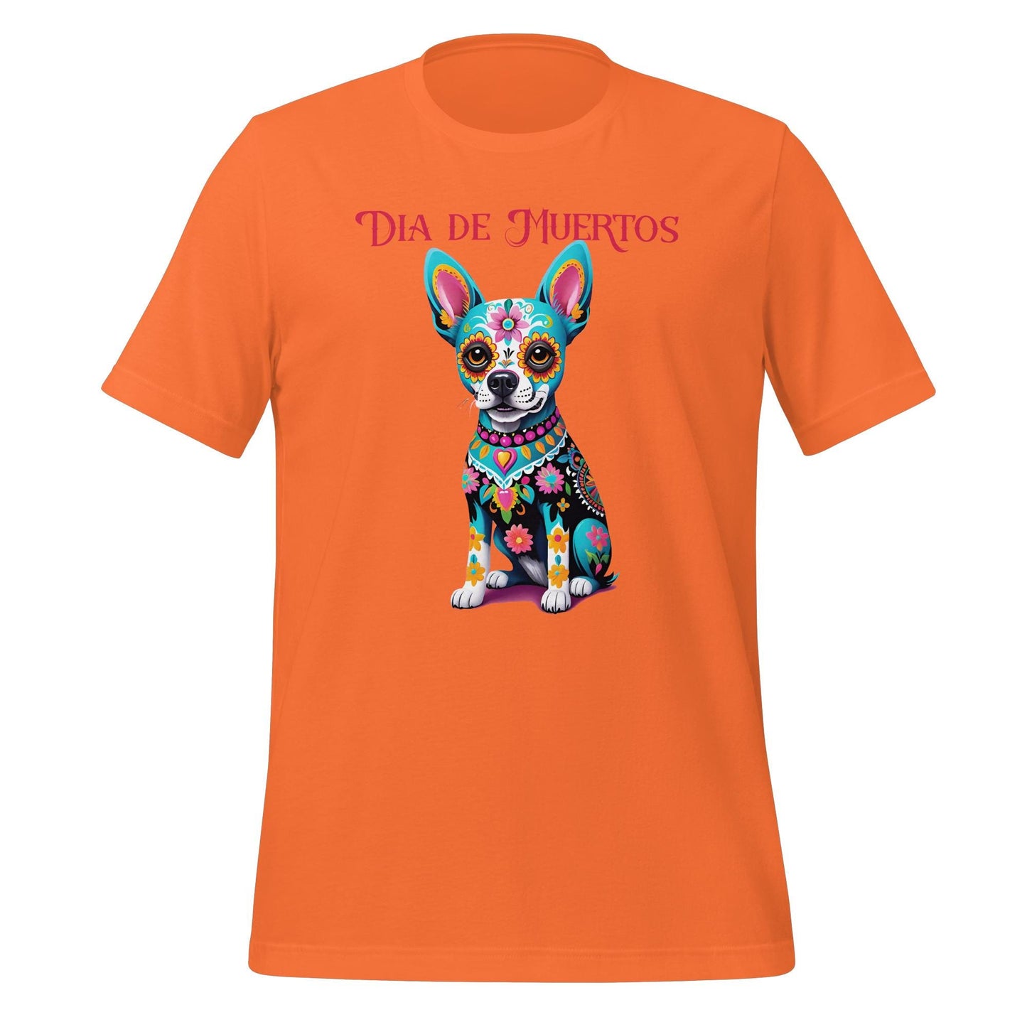 Dia de los Muertos Dog Shirt: Sugar Skull Graphic Tee