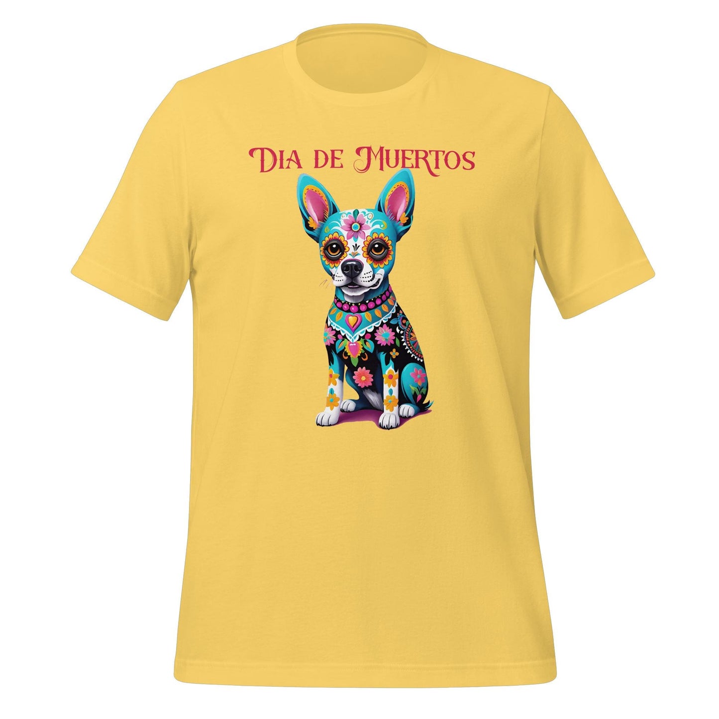 Dia de los Muertos Dog Shirt: Sugar Skull Graphic Tee
