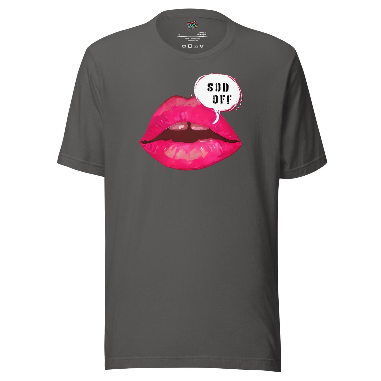 Sod Off Bold Lip Graphic Shirt