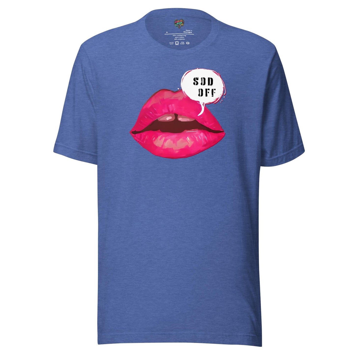 Sod Off Bold Lip Graphic Shirt