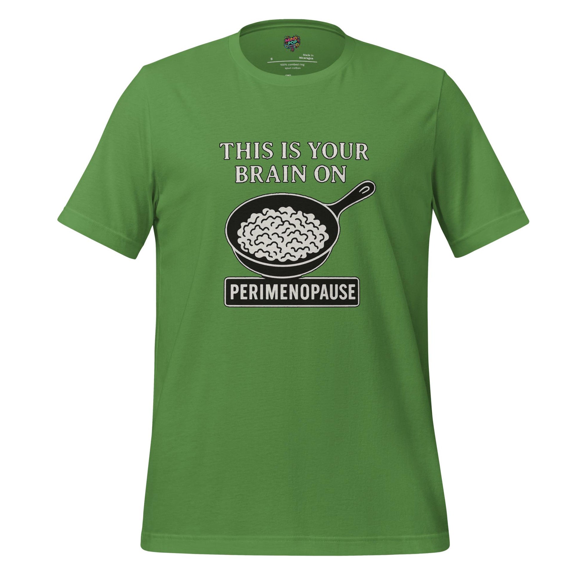 This Is Your Brain on Perimenopause Shirt – Hormonal Chaos Humor Tee, Midlife Mood Swing Masterpiece,