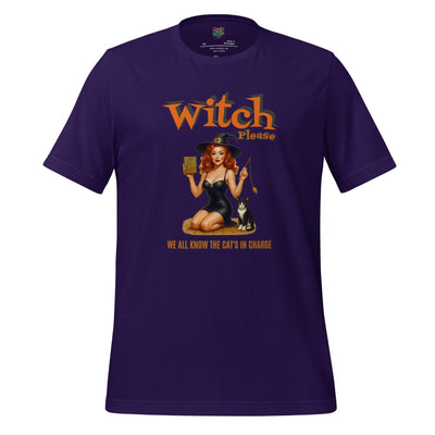 Witch Please Shirt – Funny Pinup Cat Lover T-Shirt – Retro Pet Humor Tee