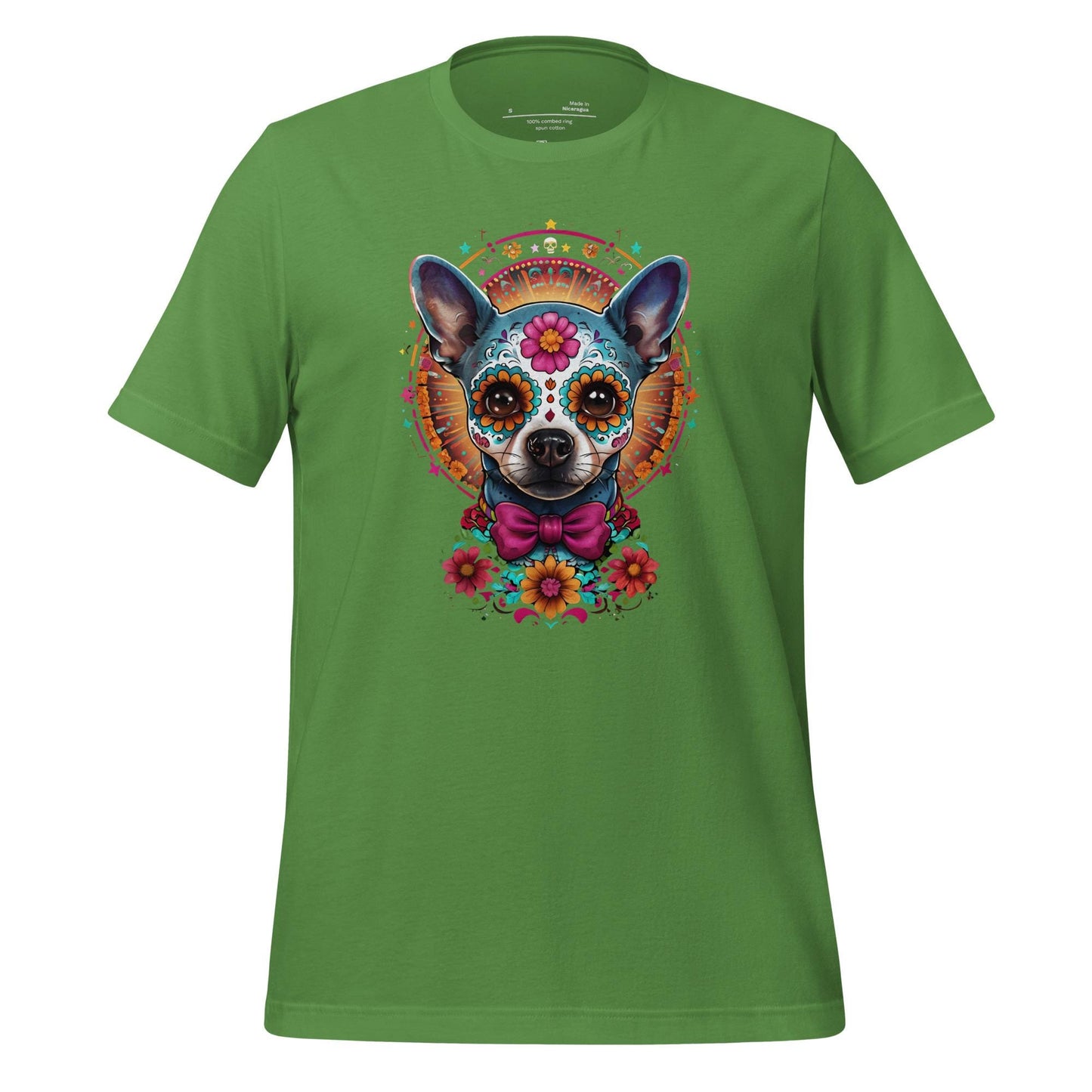 Sugar Skull Pet Memorial Cotton Shirt