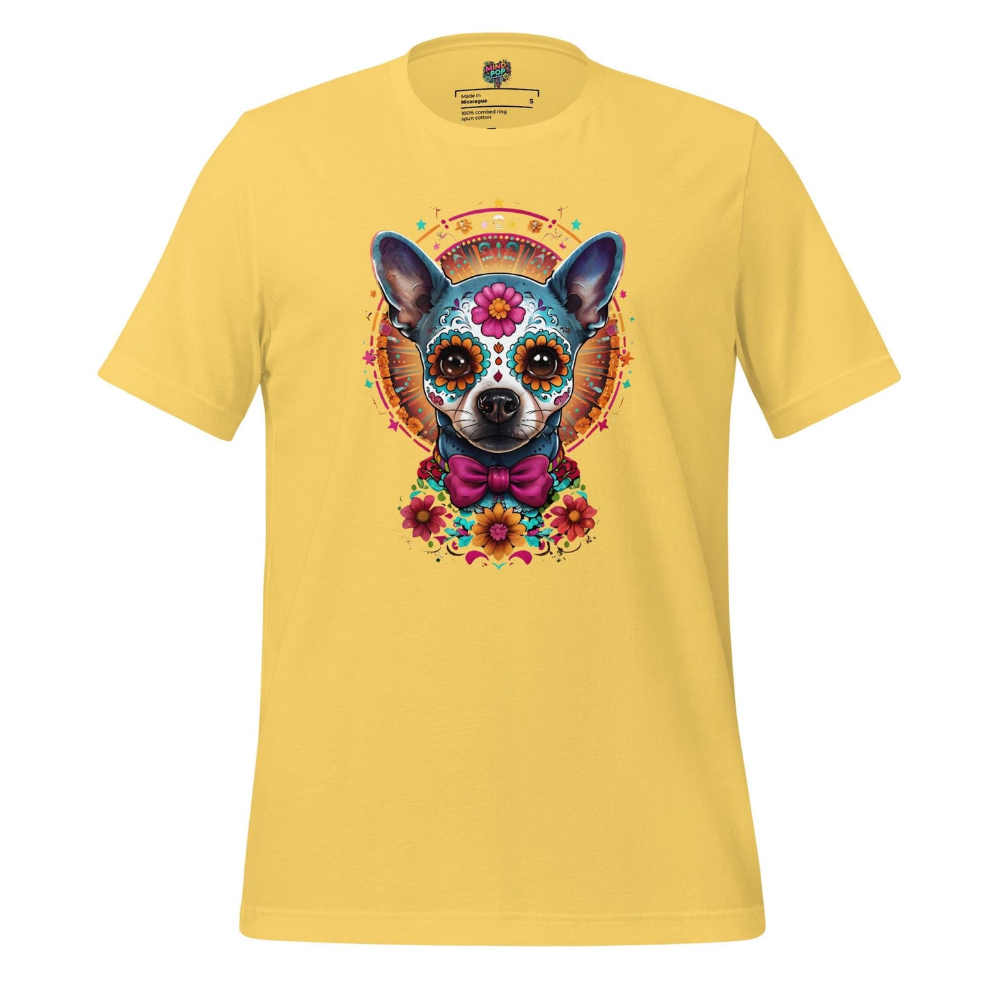 Sugar Skull Pet Memorial Cotton Shirt