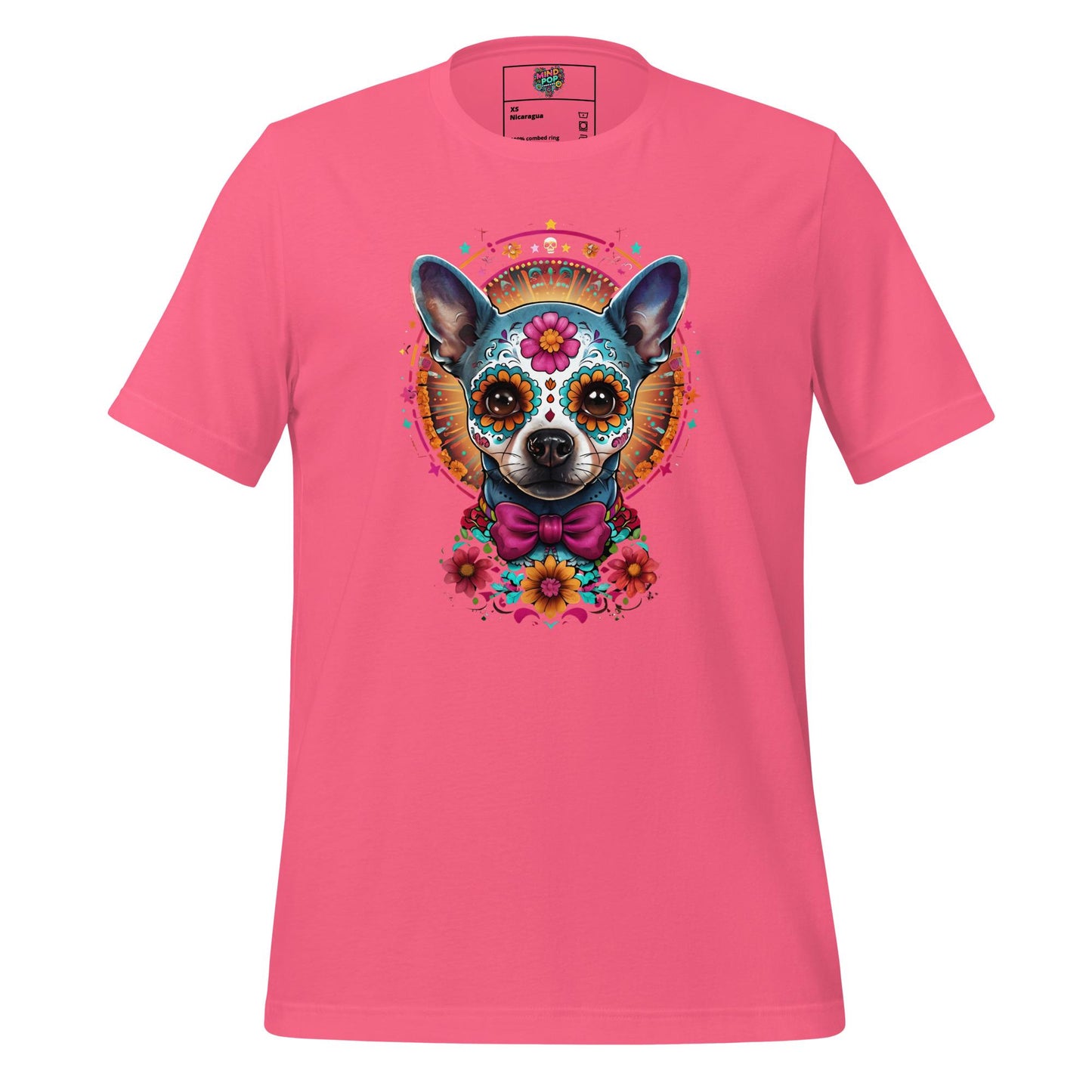 Sugar Skull Pet Memorial Cotton Shirt