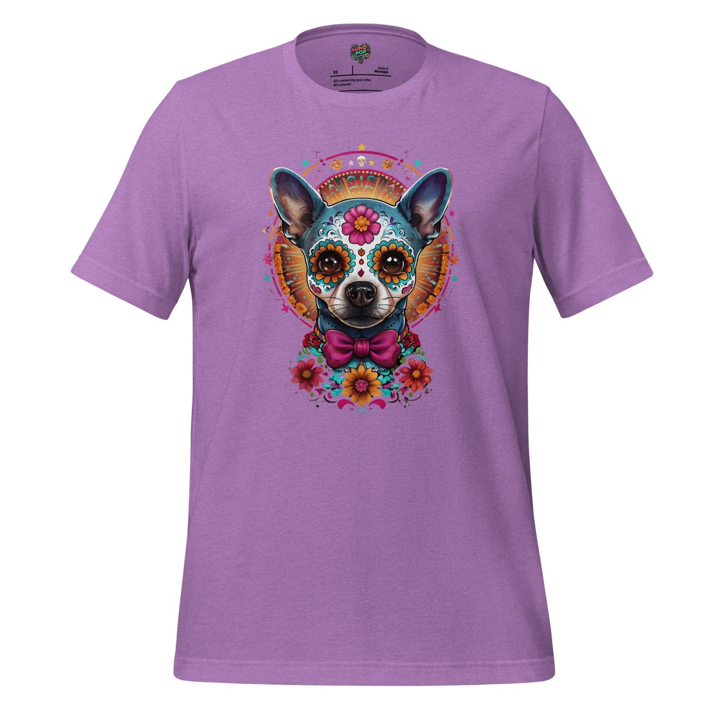 Sugar Skull Pet Memorial Cotton Shirt