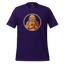 Funny Buddha shirt with relaxed cartoon Buddha holding snacks — perfect for sarcastic spiritual types, casual meditators, and mellow vibe lovers