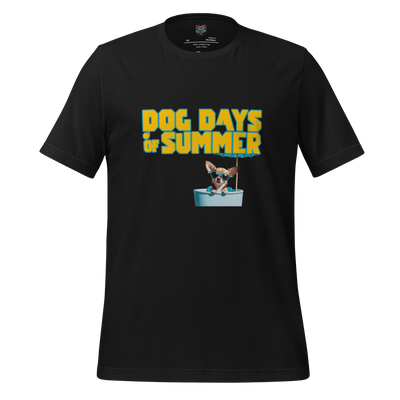 Cartoon teacup chihuahua in sunglasses with confident pose — funny summer dog shirt for tiny divas with oversized attitudes
