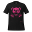 Vintage-style shirt with a worn-out teddy bear illustration and the phrase “Threadbare Bear” — funny, emotionally frayed tee for exhausted adults and nostalgia junkies