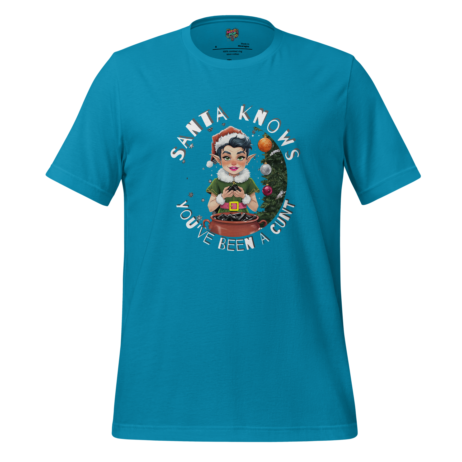 Santa Knows Shirt - MindPop Threads