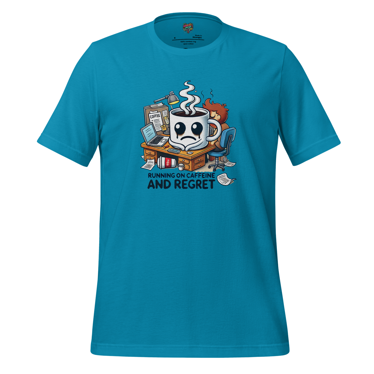 Fueled by Coffee and Regret Shirt - MindPop Threads