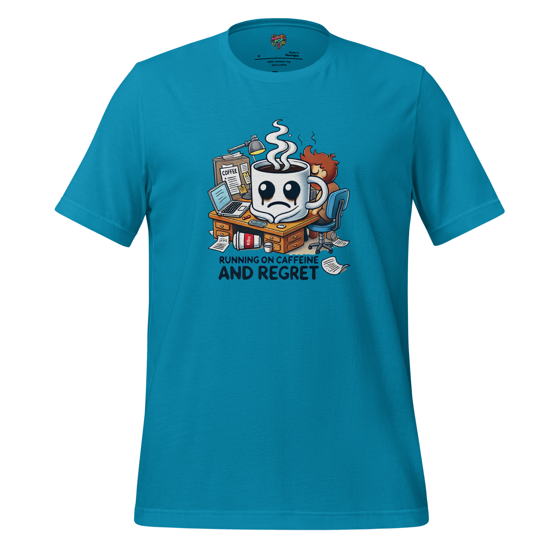 Fueled by Coffee and Regret Shirt - MindPop Threads