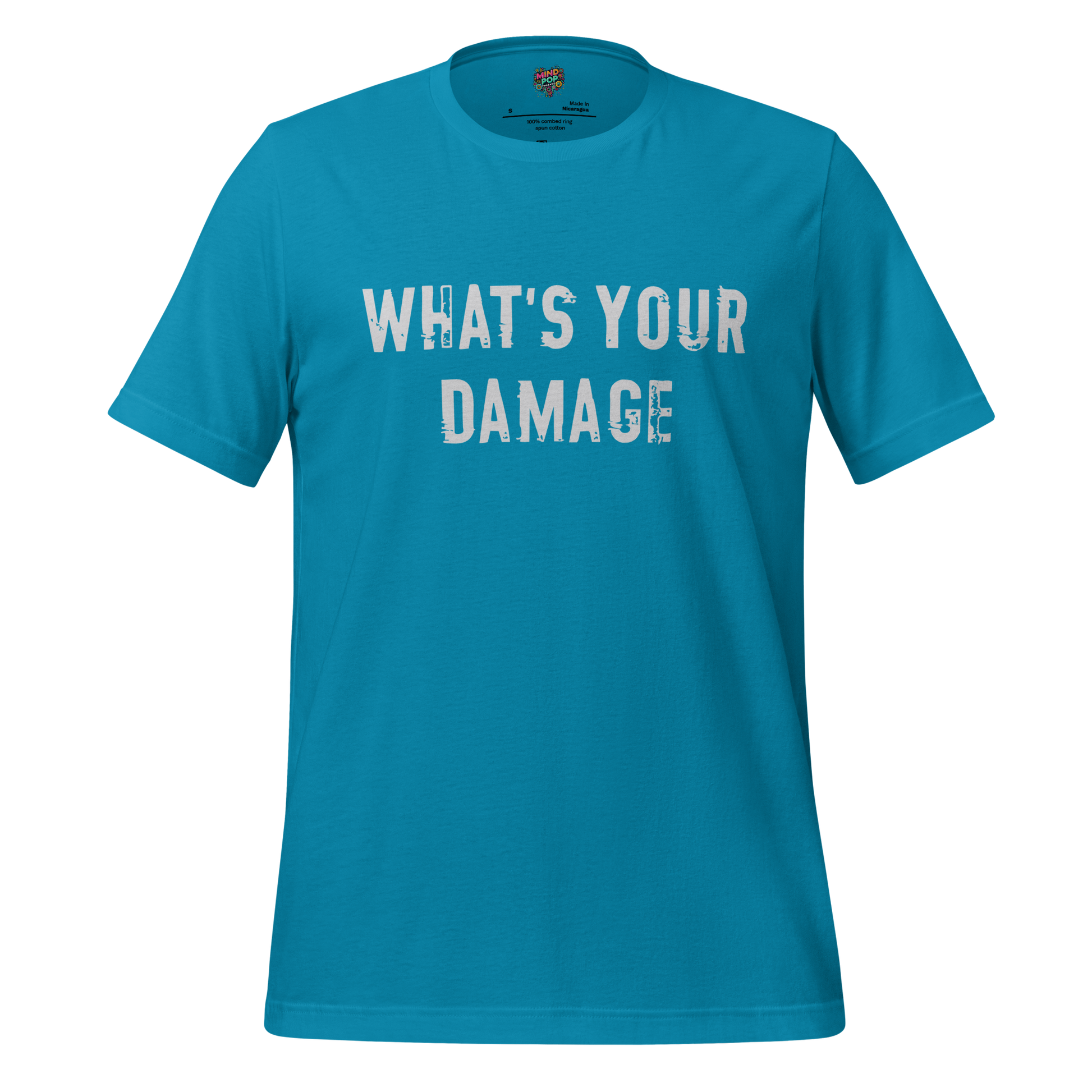 What's Your Damage Shirt - MindPop Threads