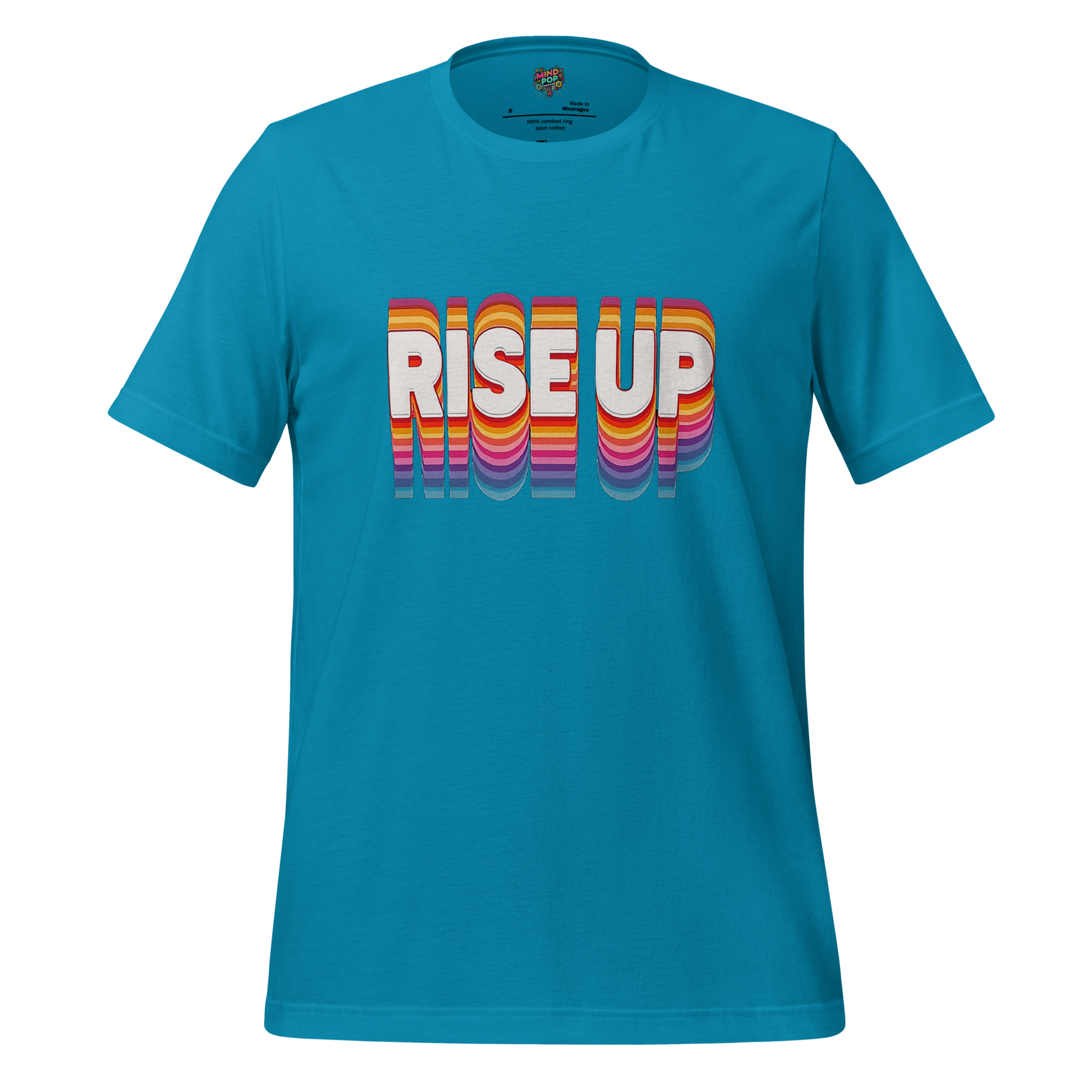 Rise Up Rainbow Shirt - MindPop Threads