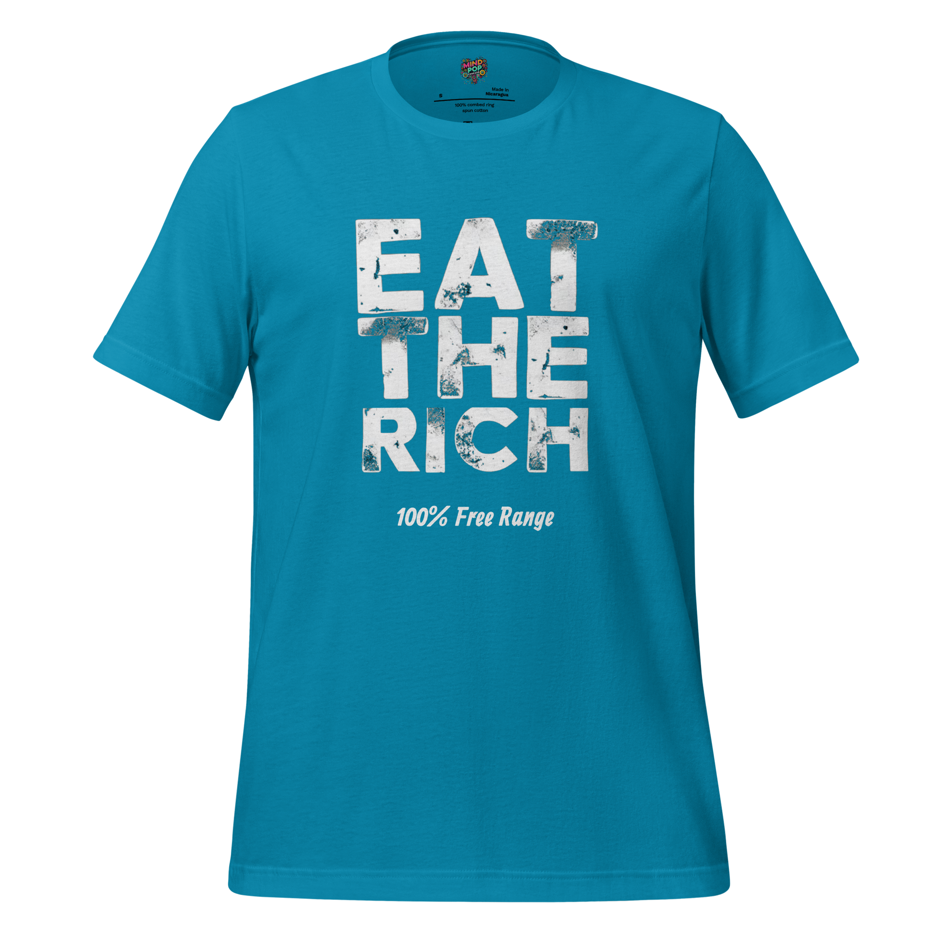 EAT THE RICH - 100% Free Range Shirt  T-Shirt