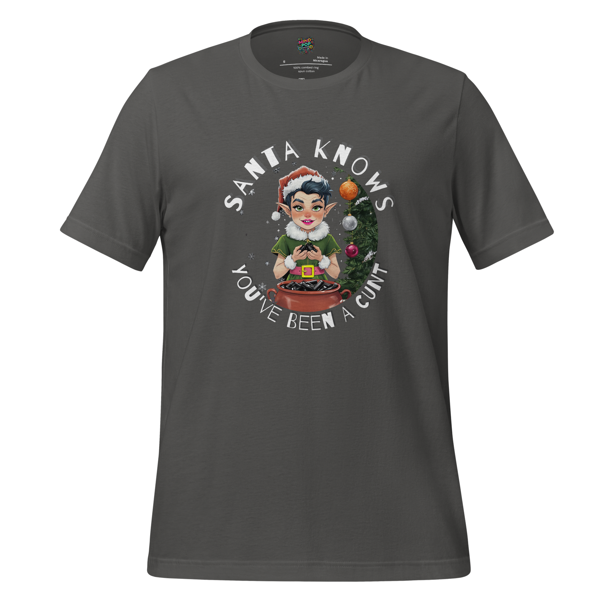 Santa Knows Shirt - MindPop Threads
