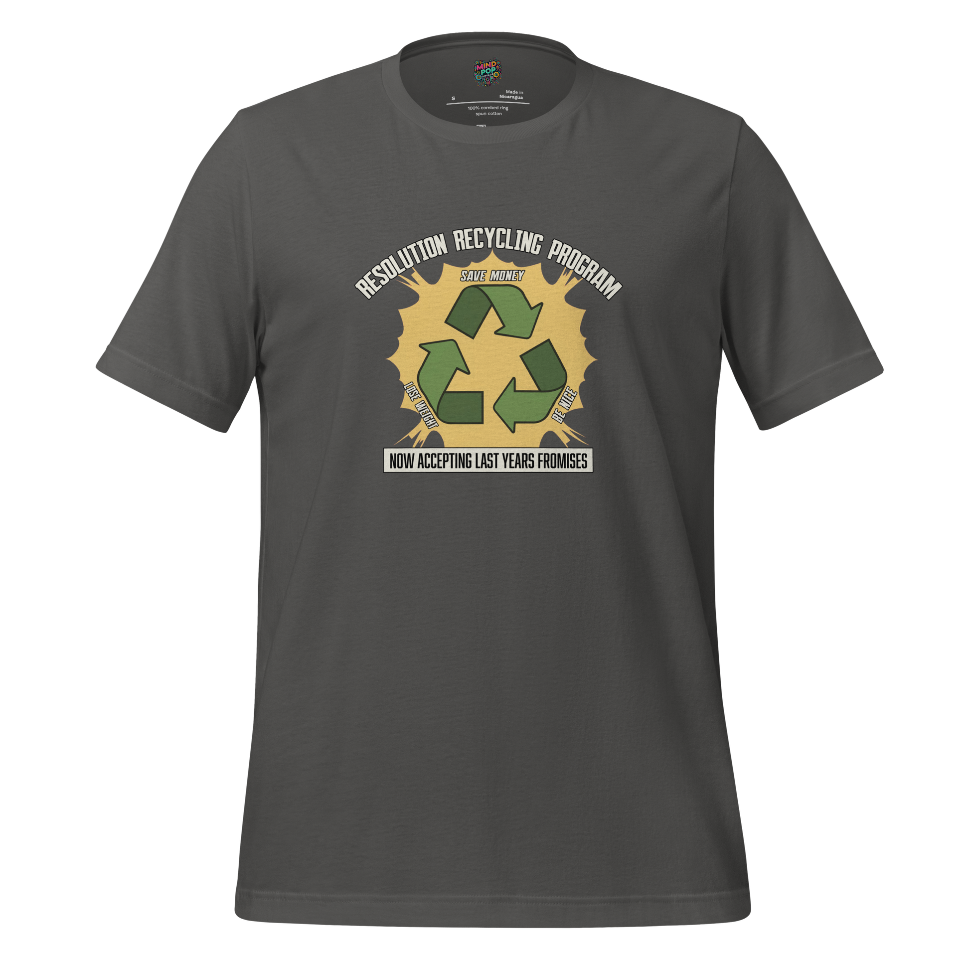 No Accepting Last Year Resolutions Shirt - MindPop Threads