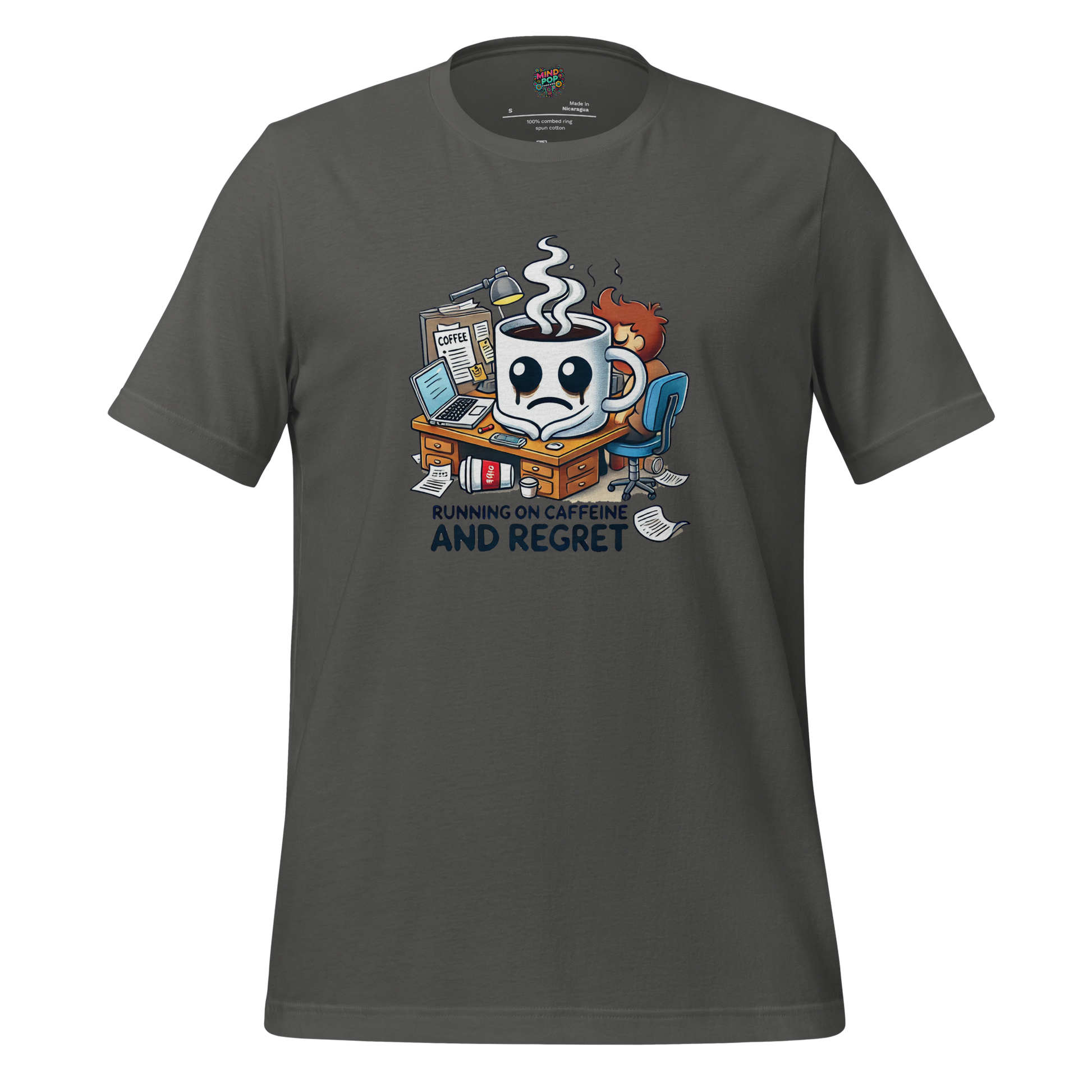 Fueled by Coffee and Regret Shirt - MindPop Threads