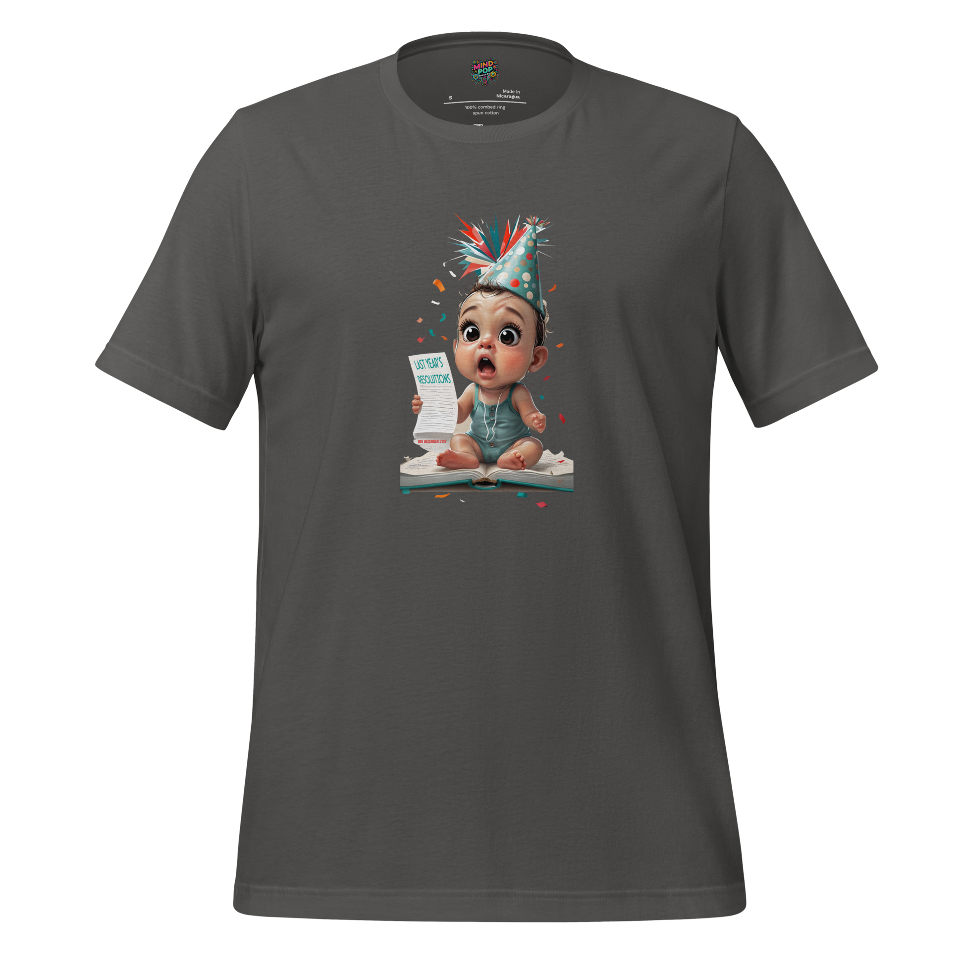 Last Years Resolutions Baby - MindPop Threads