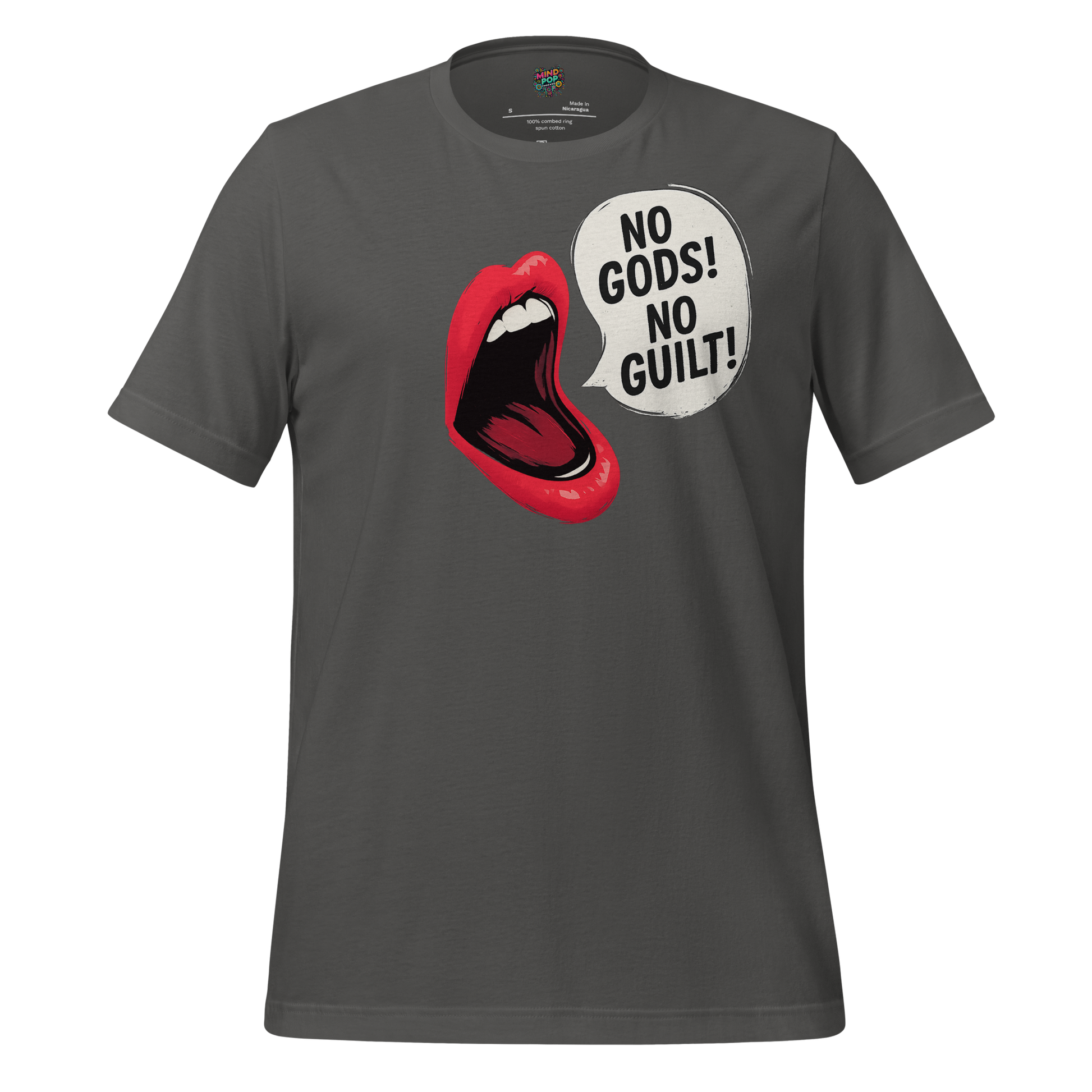No Gods! No Guilt! Shirt - MindPop Threads