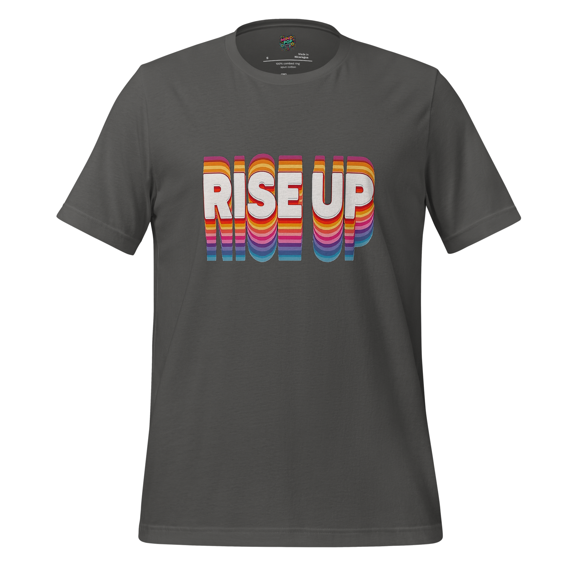 Rise Up Rainbow Shirt - MindPop Threads