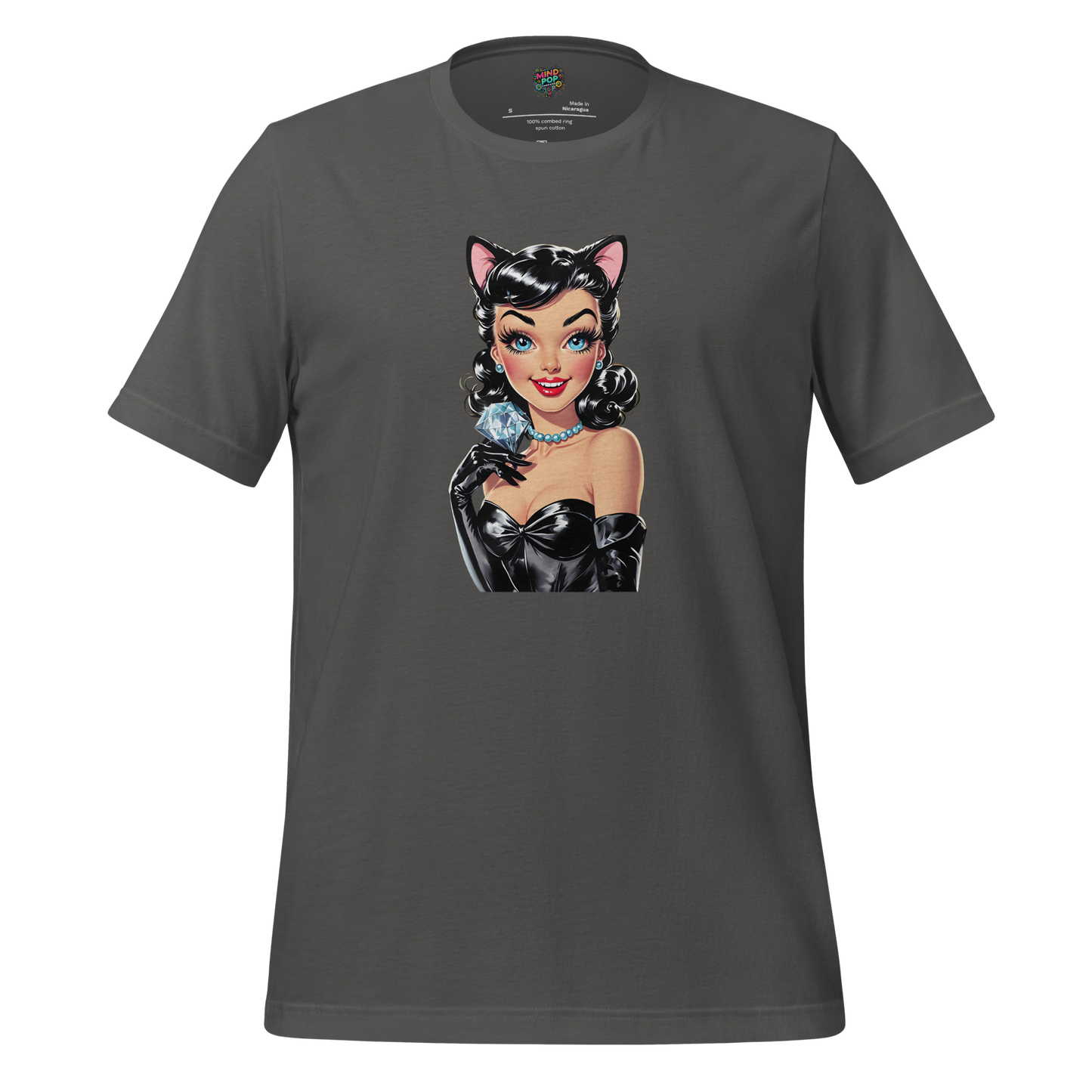 Sexy Cat Lady Shirt  T-Shirt