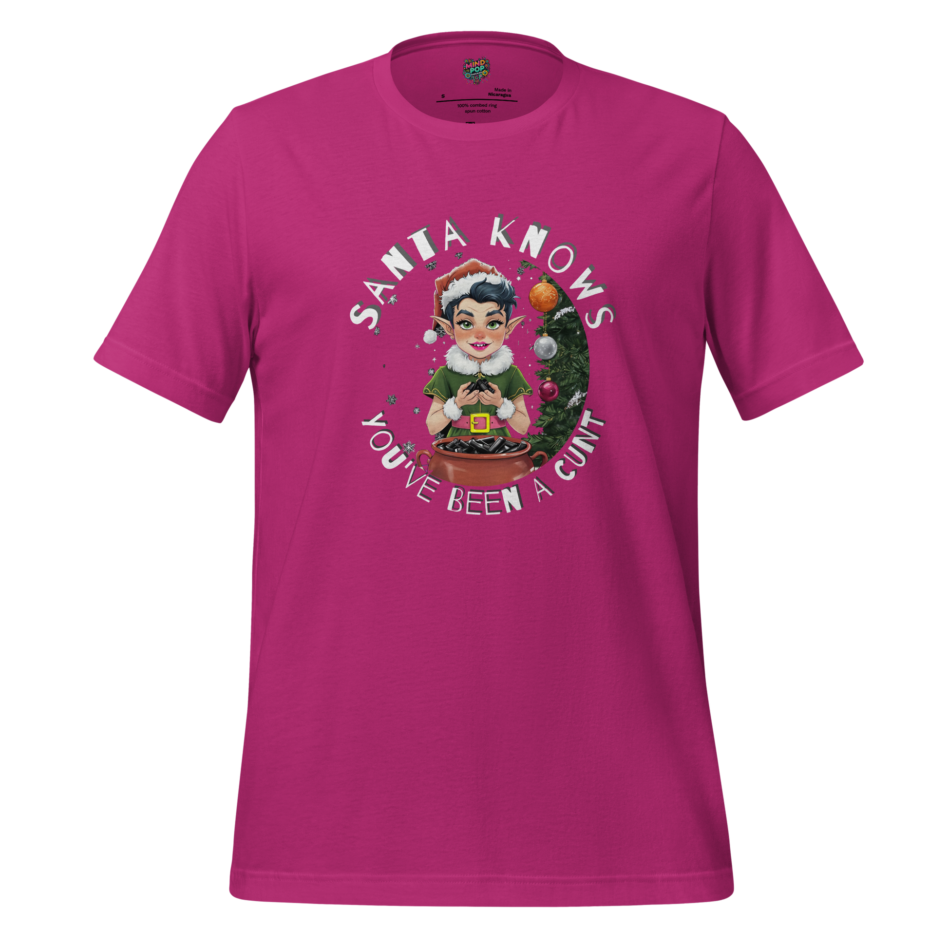 Santa Knows Shirt - MindPop Threads