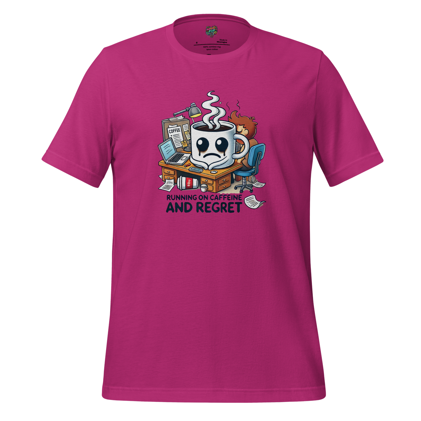 Fueled by Coffee and Regret Shirt - MindPop Threads