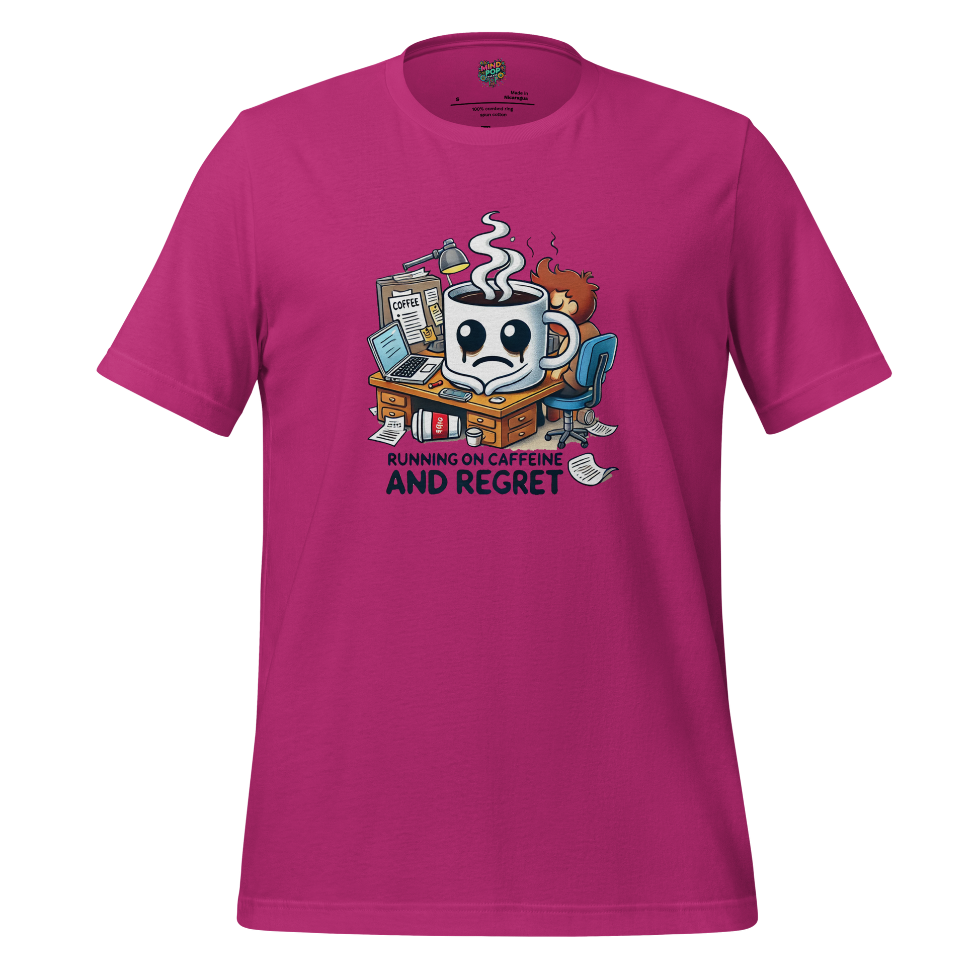 Fueled by Coffee and Regret Shirt - MindPop Threads