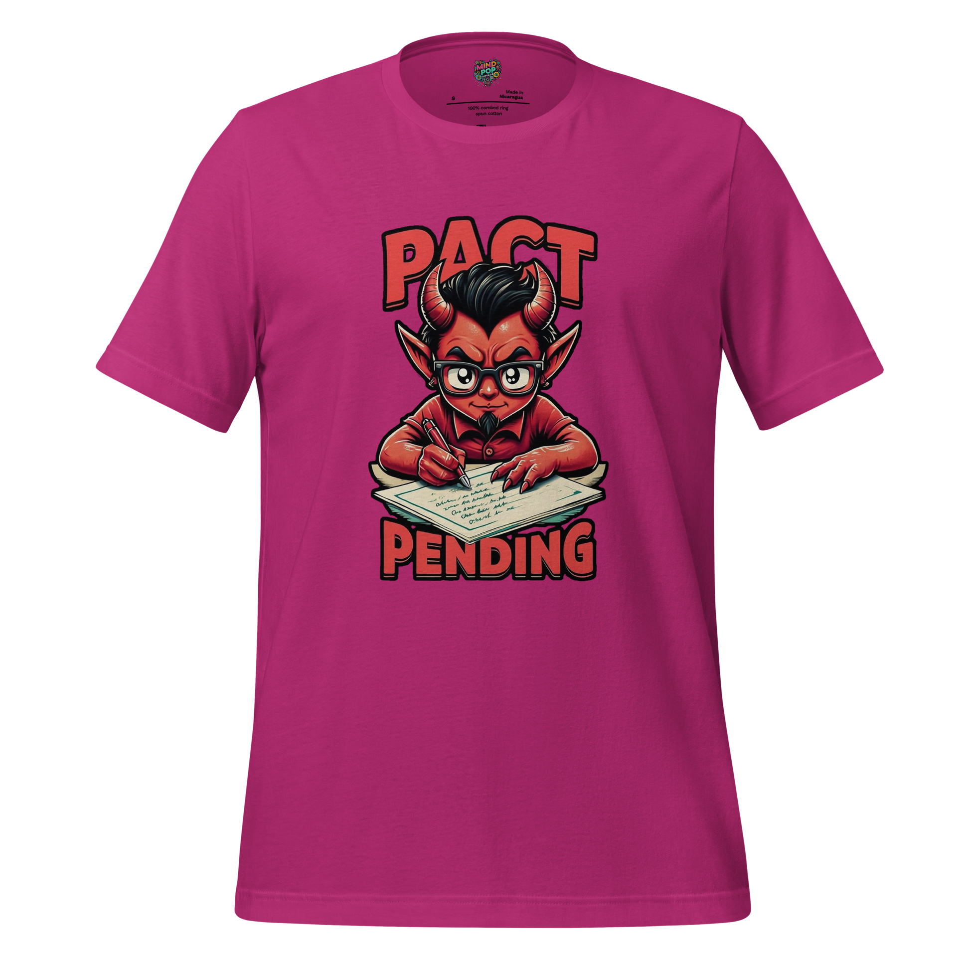 Contract Made, Pact Pending Shirt - MindPop Threads