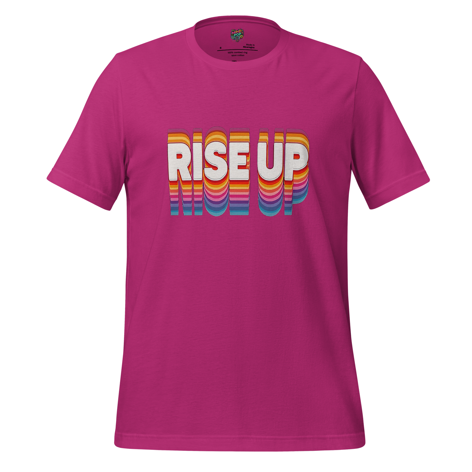 Rise Up Rainbow Shirt - MindPop Threads