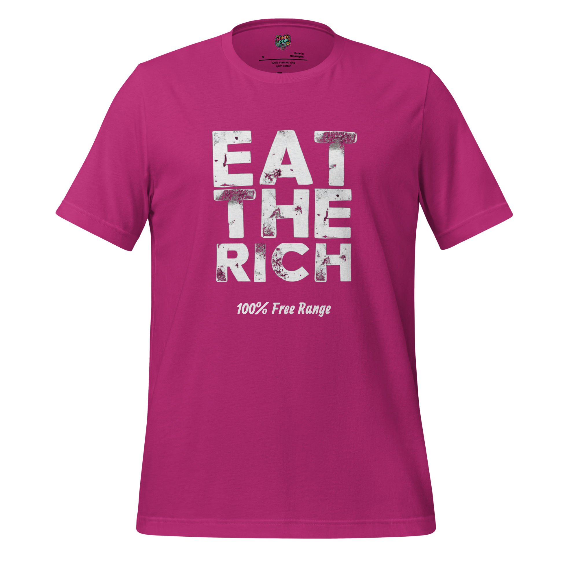 EAT THE RICH - 100% Free Range Shirt  T-Shirt