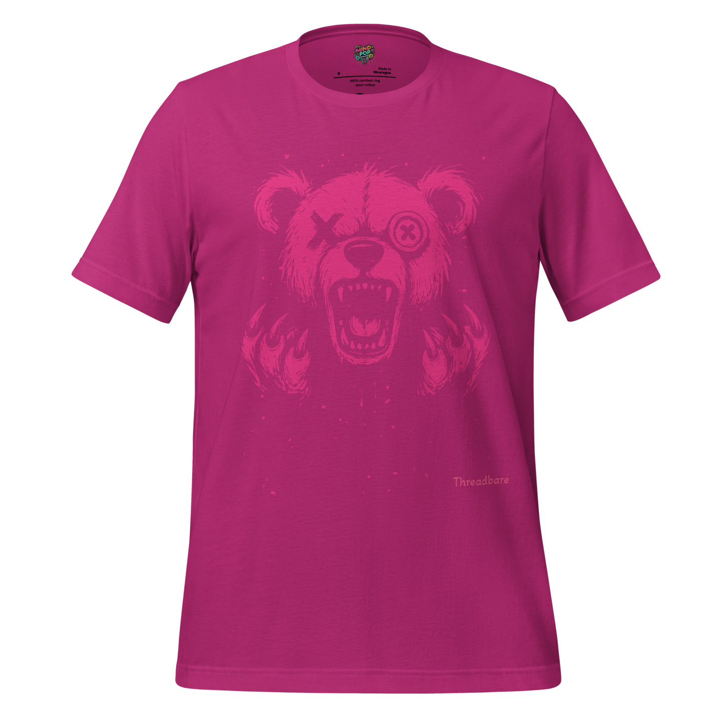 Threadbare Bear Shirt  T-Shirt