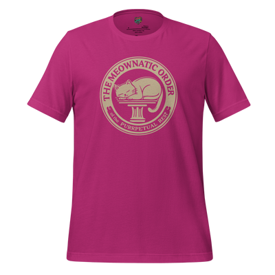 The Meownatic Order of the Purrrpetual Rest Shirt
