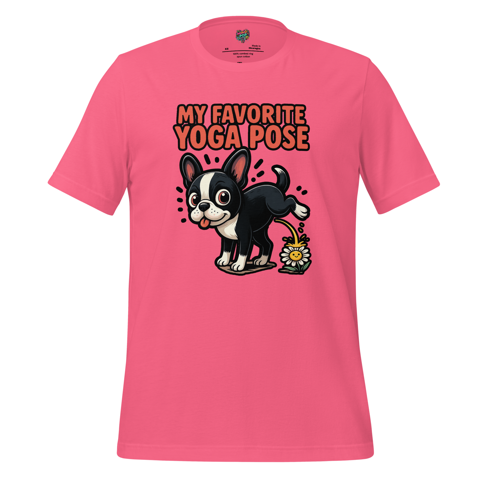 My Favorite Yoga Pose is Three-Legged Dog Shirt - MindPop Threads