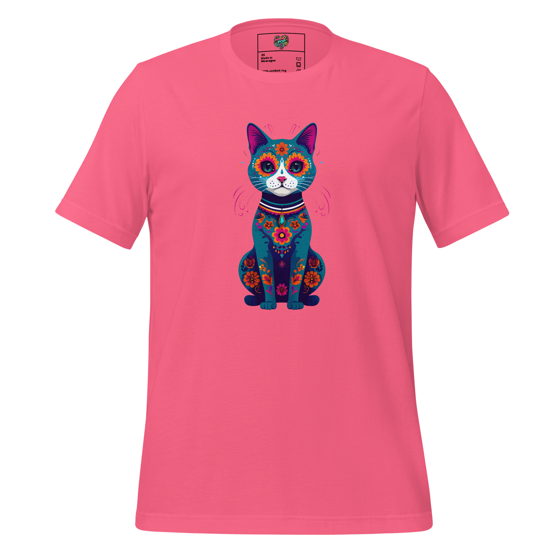 Day of the Dead Cat Shirt - MindPop Threads