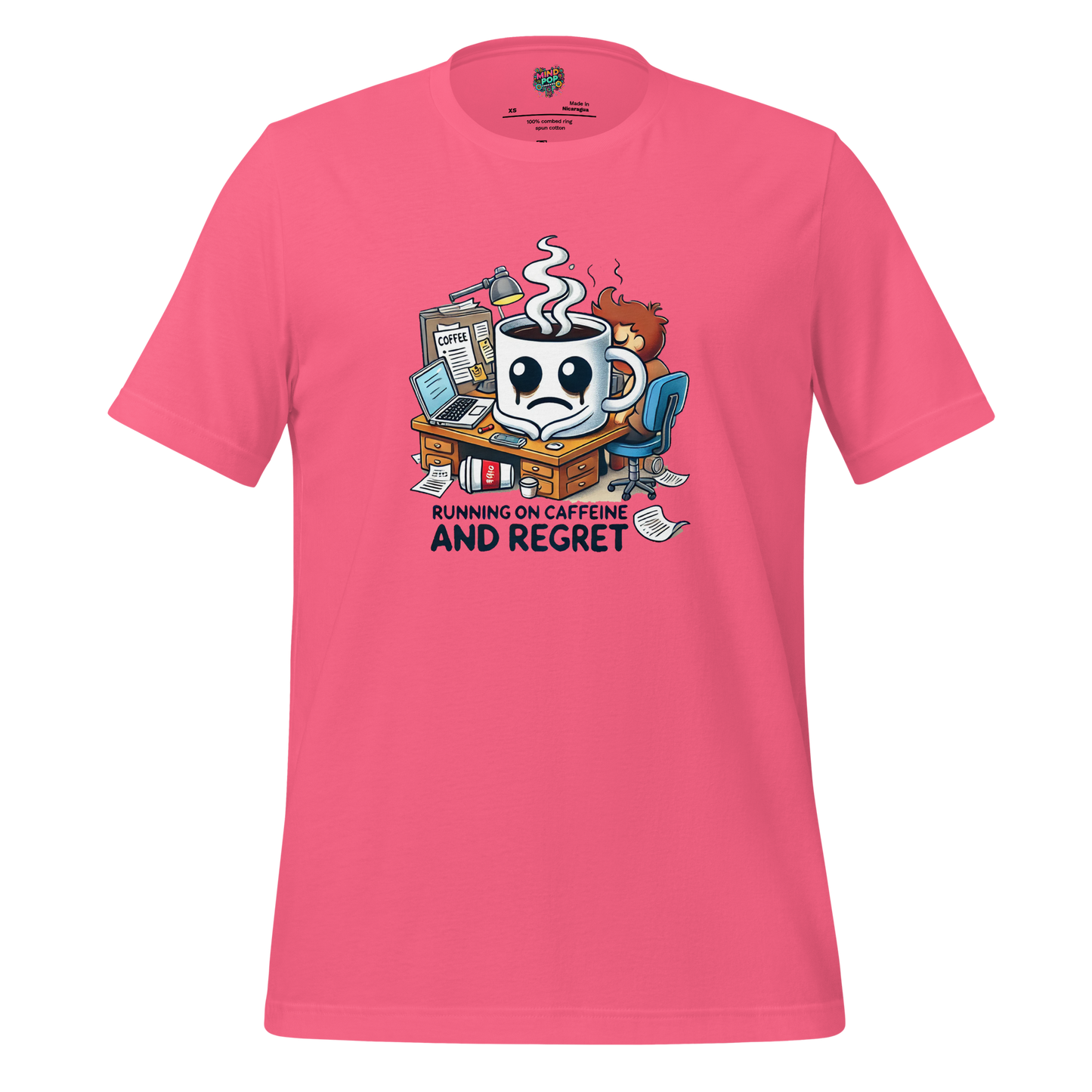 Fueled by Coffee and Regret Shirt - MindPop Threads