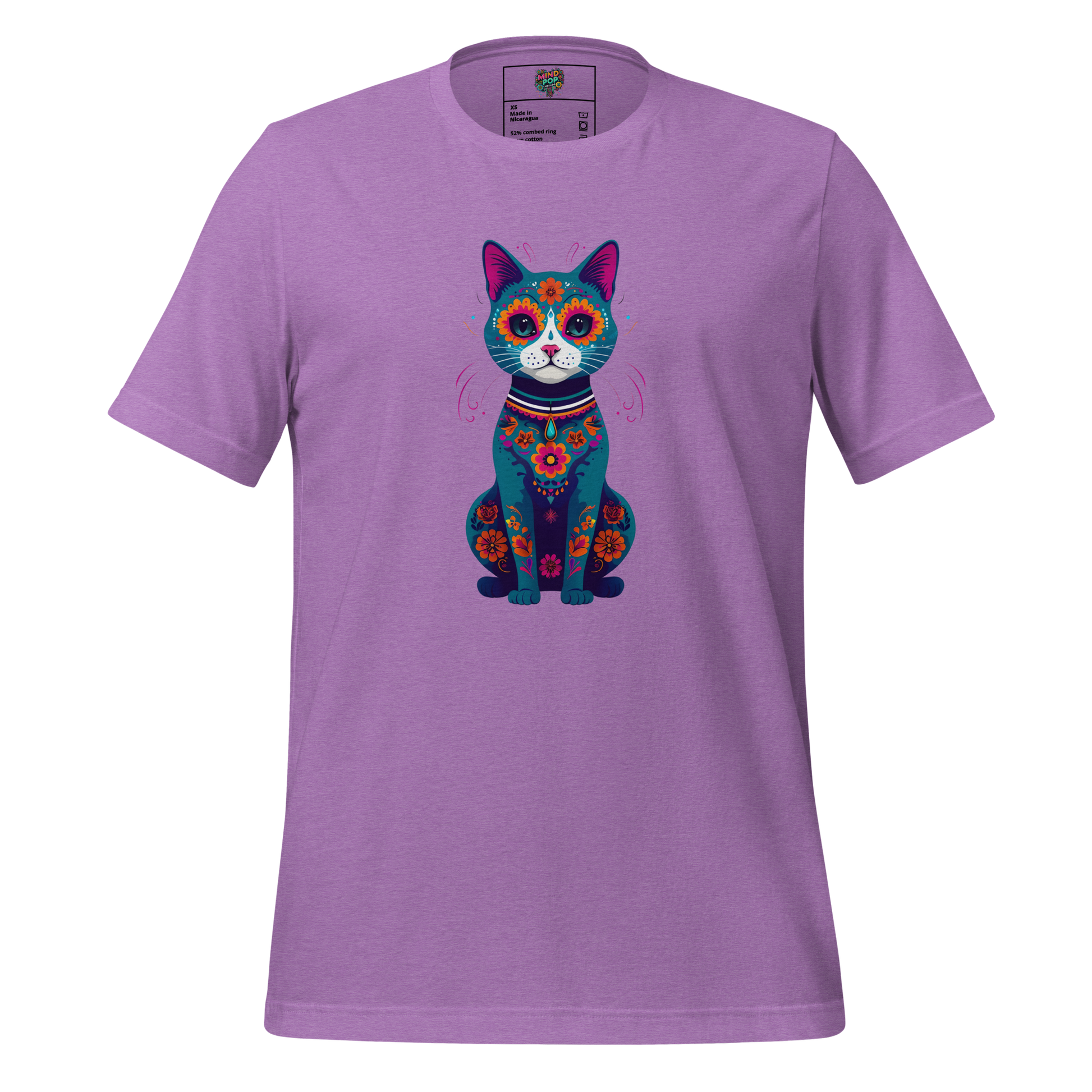Day of the Dead Cat Shirt - MindPop Threads