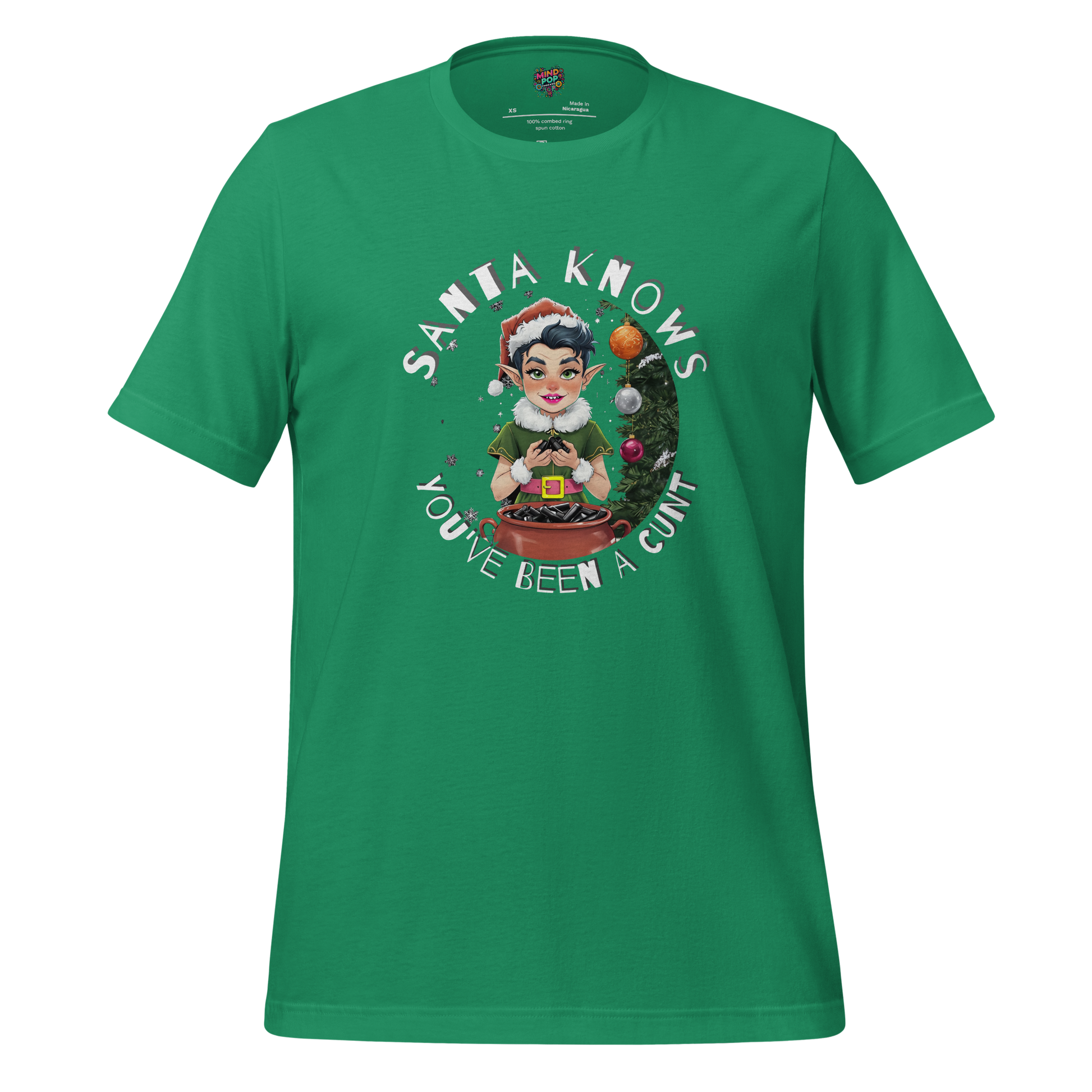 Santa Knows Shirt - MindPop Threads