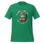 Christmas t-shirt with retro elf graphic and the text ‘Santa Knows You’ve Been a Cunt’