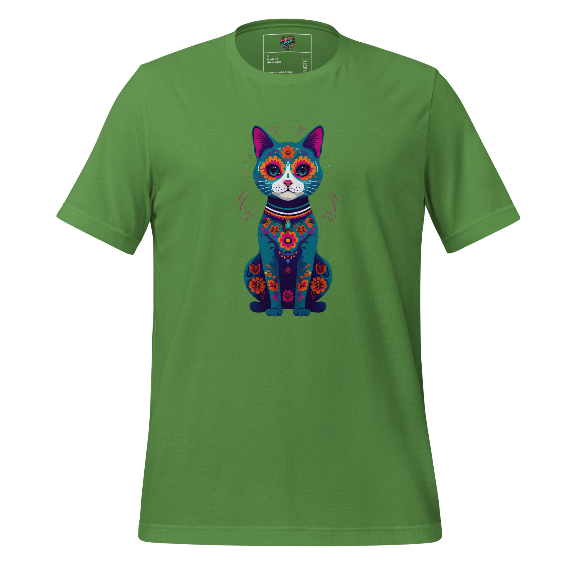 Day of the Dead Cat Shirt - MindPop Threads