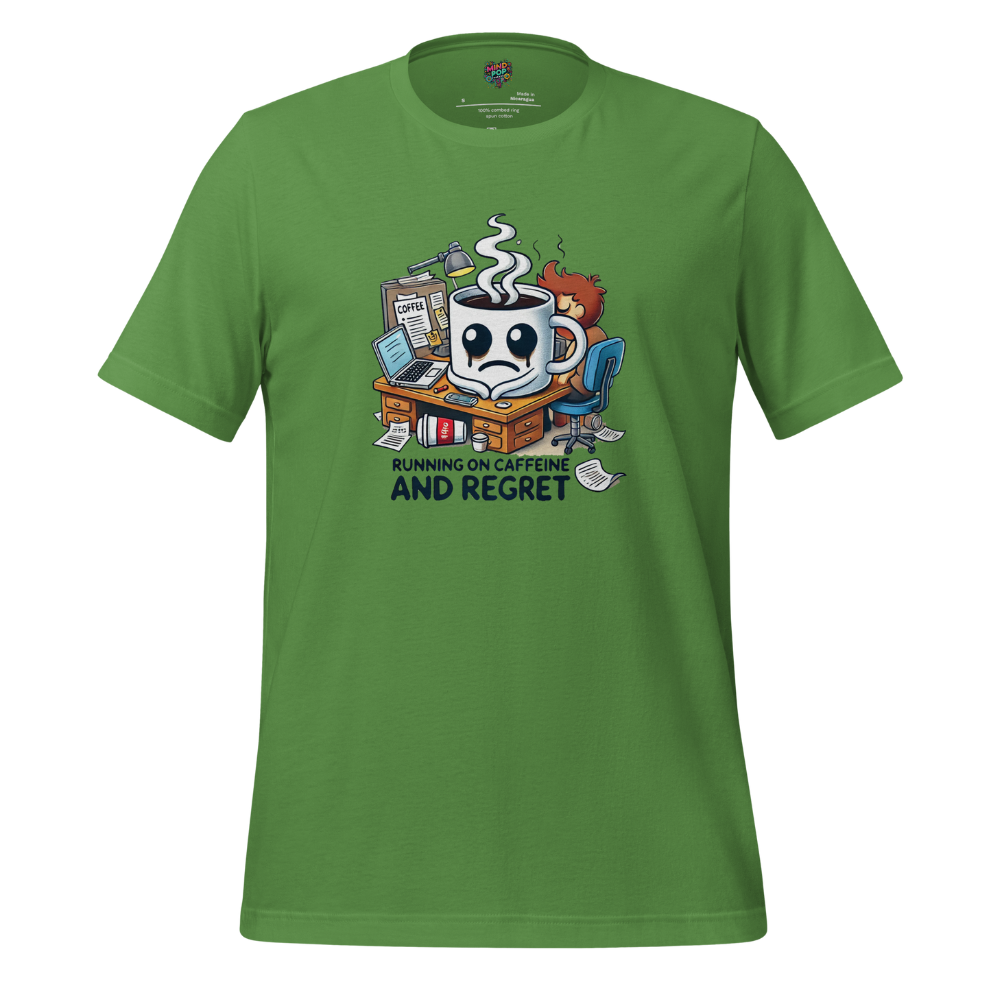 Fueled by Coffee and Regret Shirt - MindPop Threads