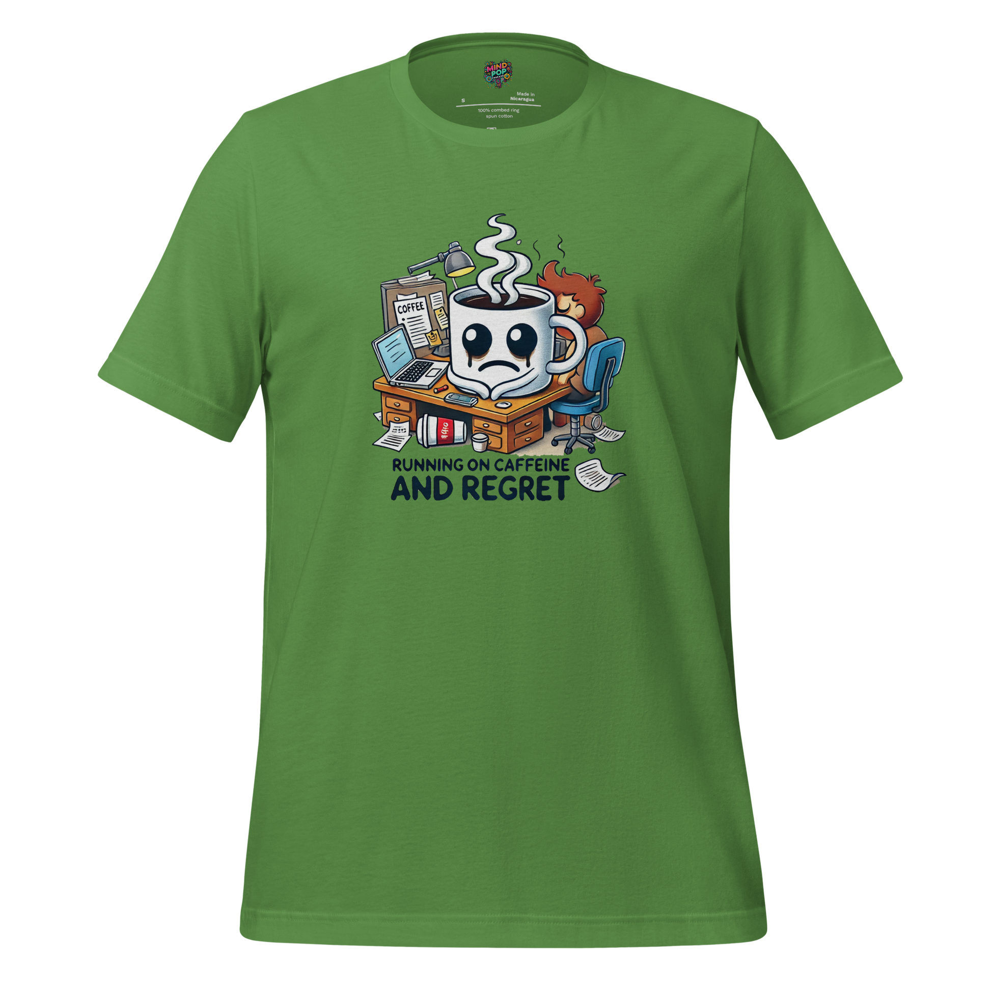 Fueled by Coffee and Regret Shirt - MindPop Threads