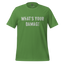 What's Your Damage Shirt - MindPop Threads